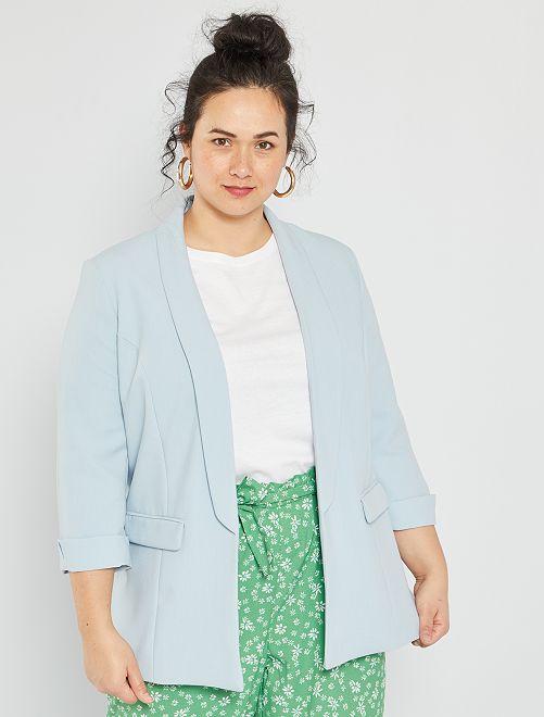 Giacca blazer - grigio blu - Kiabi - 29.00€