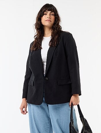 Giacca blazer leggera taglio lungo