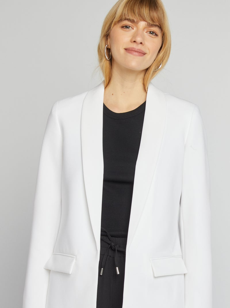 Giacca blazer midi BIANCO - Kiabi