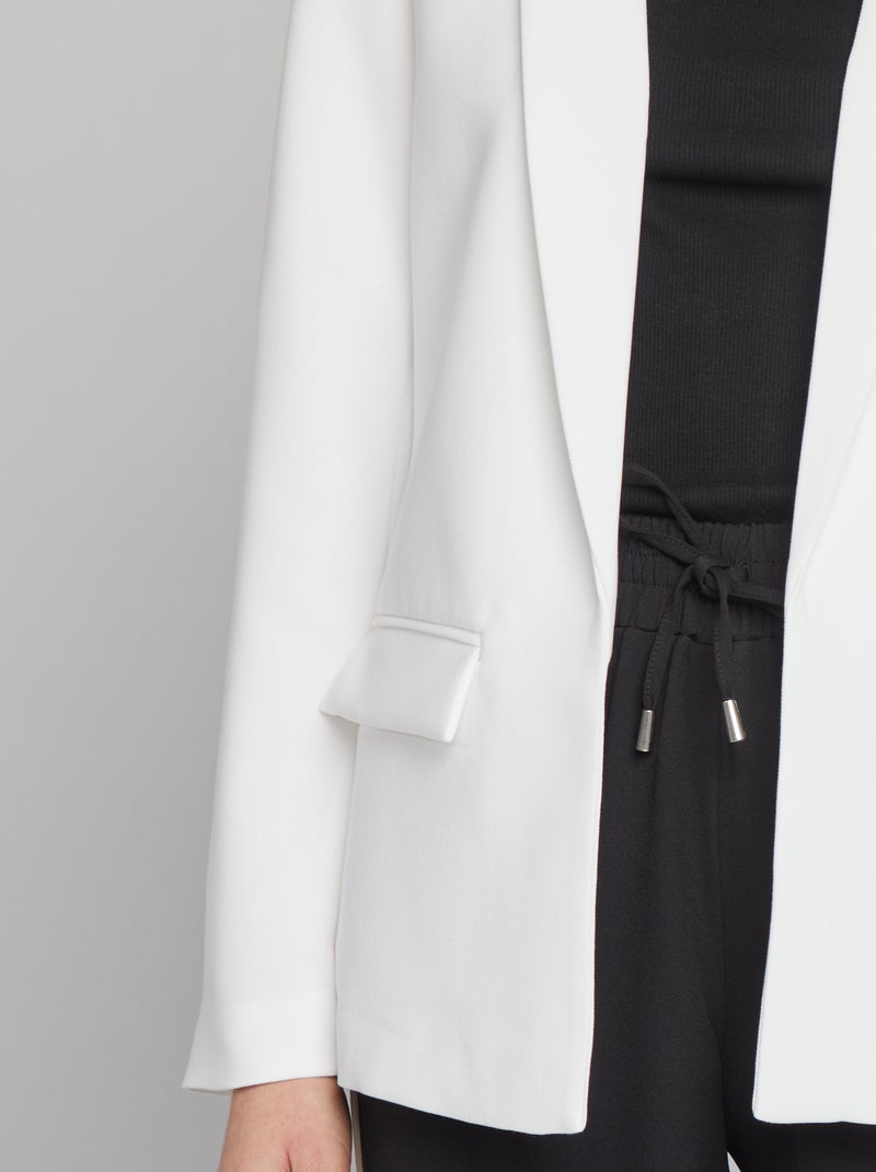 Giacca blazer midi BIANCO - Kiabi