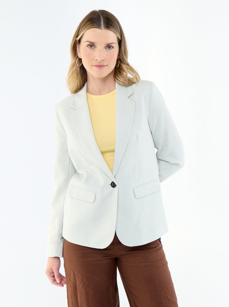 Giacca blazer midi Blu - Kiabi