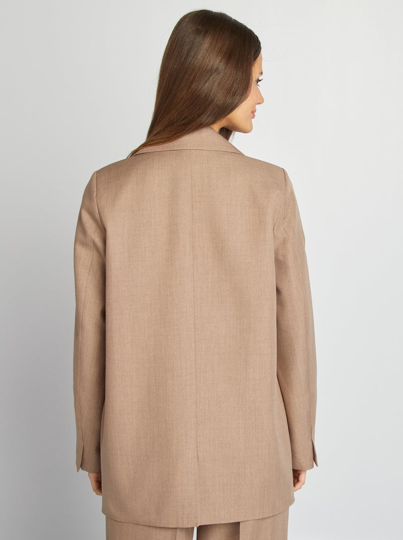 Giacca blazer oversize BEIGE - Kiabi