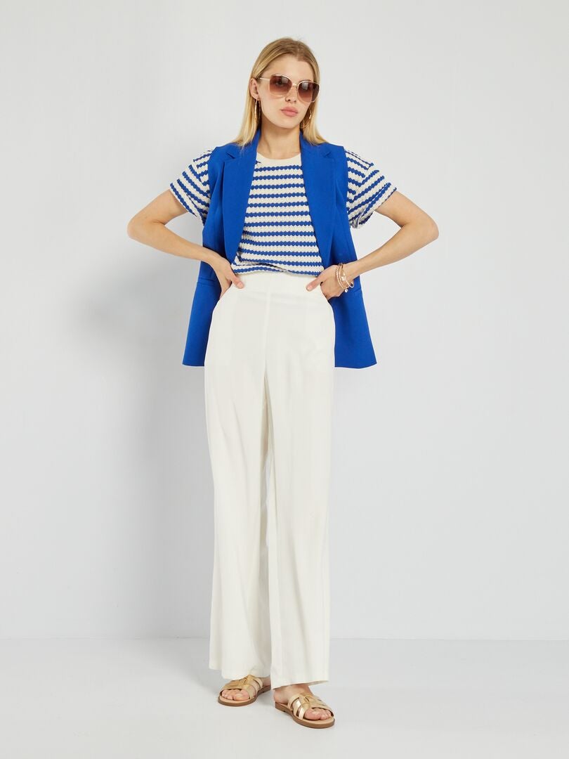 Gilet In Pile Teddy Senza Maniche Per Bambine - Giacca Calda E Carina Con Cerniera E Tasche - Foto 4