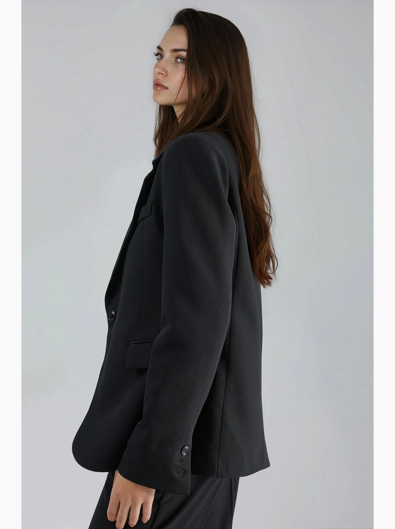 Giacca blazer slim fit hiccup Nero - Kiabi