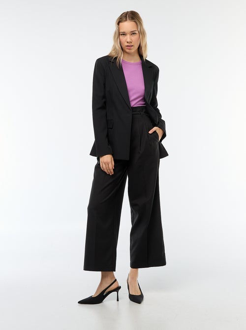 Giacca blazer taglio aderente - Kiabi