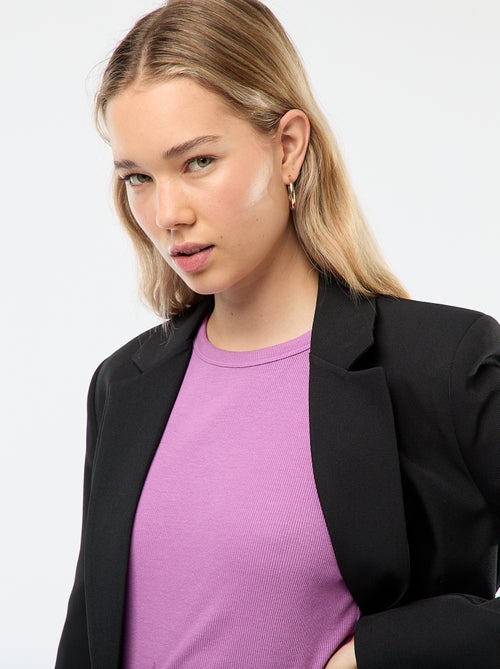 Giacca blazer taglio aderente - Kiabi