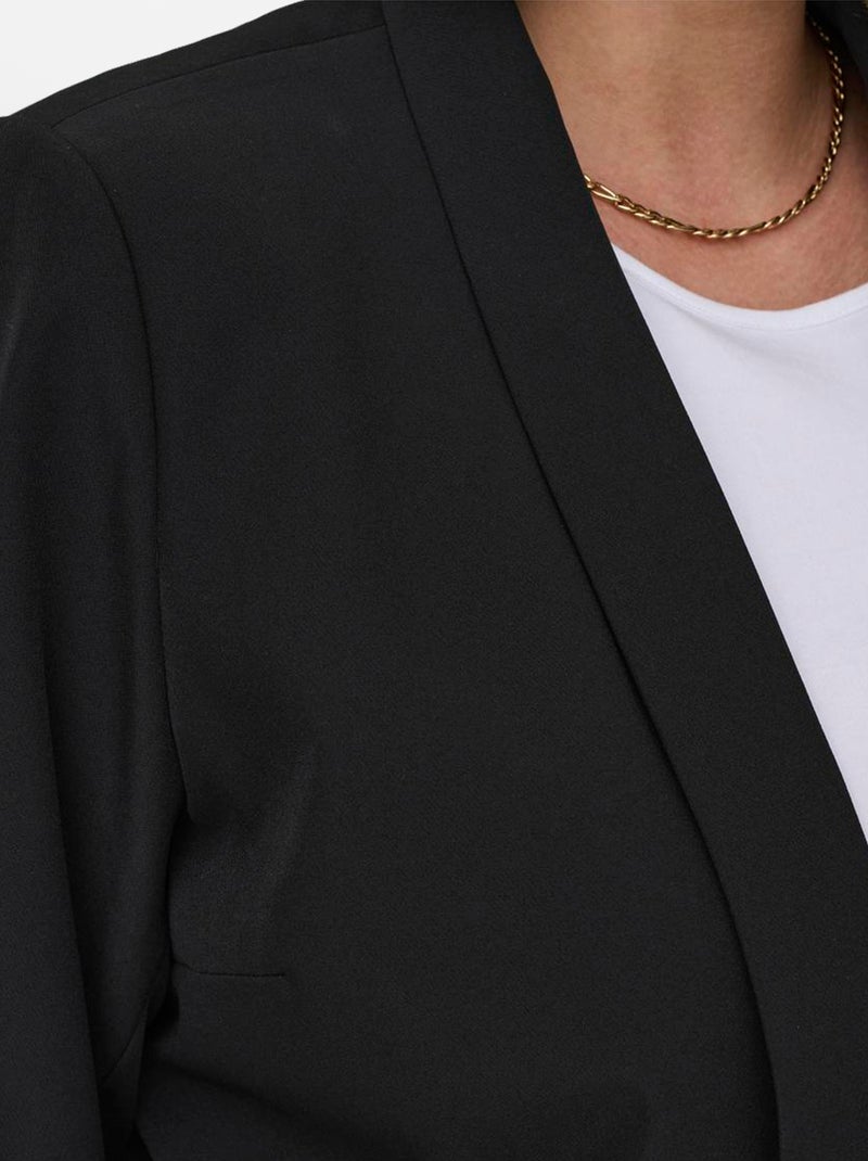 Giacca blazer tinta unita 'Only Carmakoma' NERO - Kiabi
