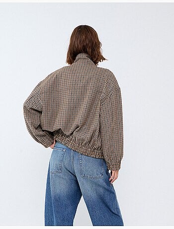 Giacca bomber da check, mo fashion