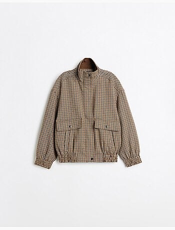 Giacca bomber da check, mo fashion