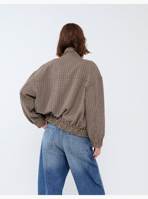 Giacca bomber da check, mo fashion - Kiabi