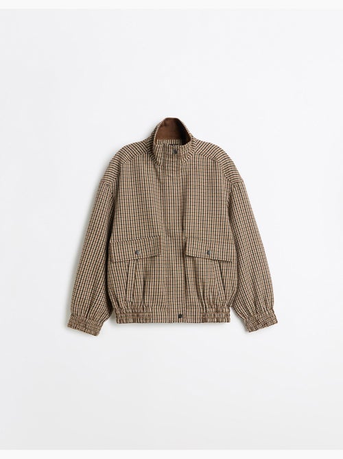 Giacca bomber da check, mo fashion - Kiabi