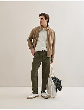 Giacca bomber effetto camoscio, MO Fashion