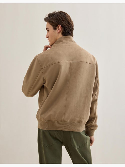 Giacca bomber effetto camoscio, MO Fashion - Kiabi