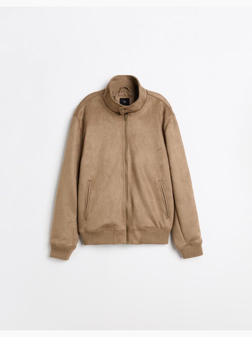 Giacca bomber effetto camoscio, MO Fashion - Kiabi