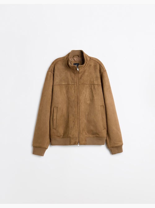 Giacca bomber effetto camoscio, mo fashion - Kiabi