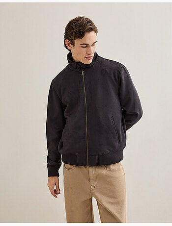 Giacca bomber effetto camoscio, MO Fashion