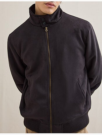 Giacca bomber effetto camoscio, MO Fashion