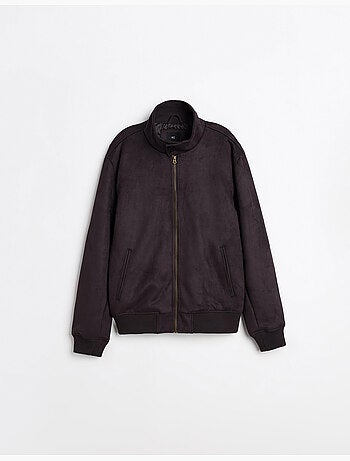 Giacca bomber effetto camoscio, MO Fashion