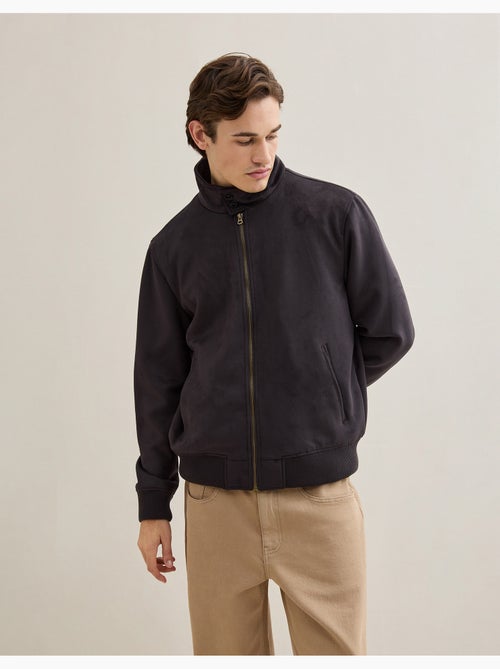 Giacca bomber effetto camoscio, MO Fashion - Kiabi
