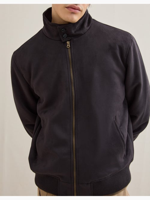 Giacca bomber effetto camoscio, MO Fashion - Kiabi