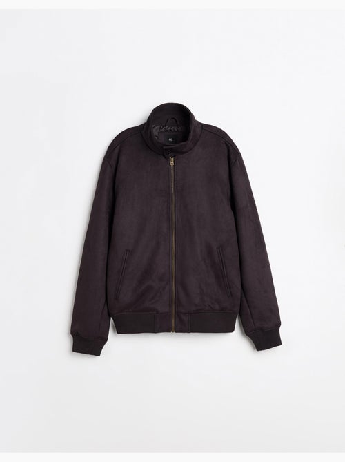 Giacca bomber effetto camoscio, MO Fashion - Kiabi