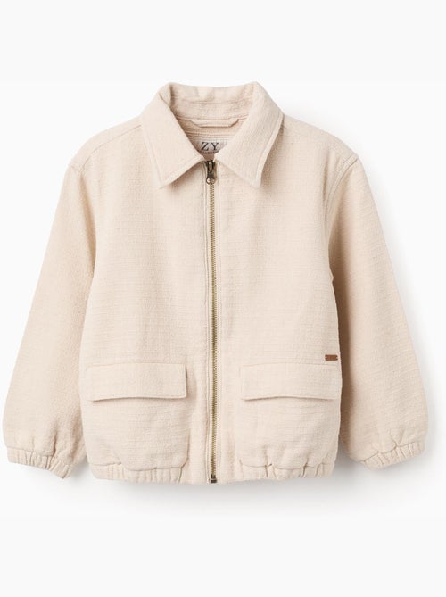 Giacca bomber in cotone con tasche con patta - Kiabi