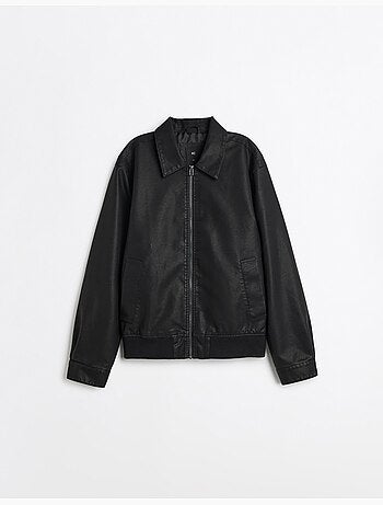 Giacca bomber in pelle, mo fashion