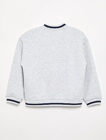 Giacca bomber in pile