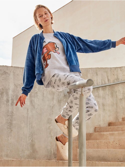 Giacca bomber in tessuto peluche - Kiabi