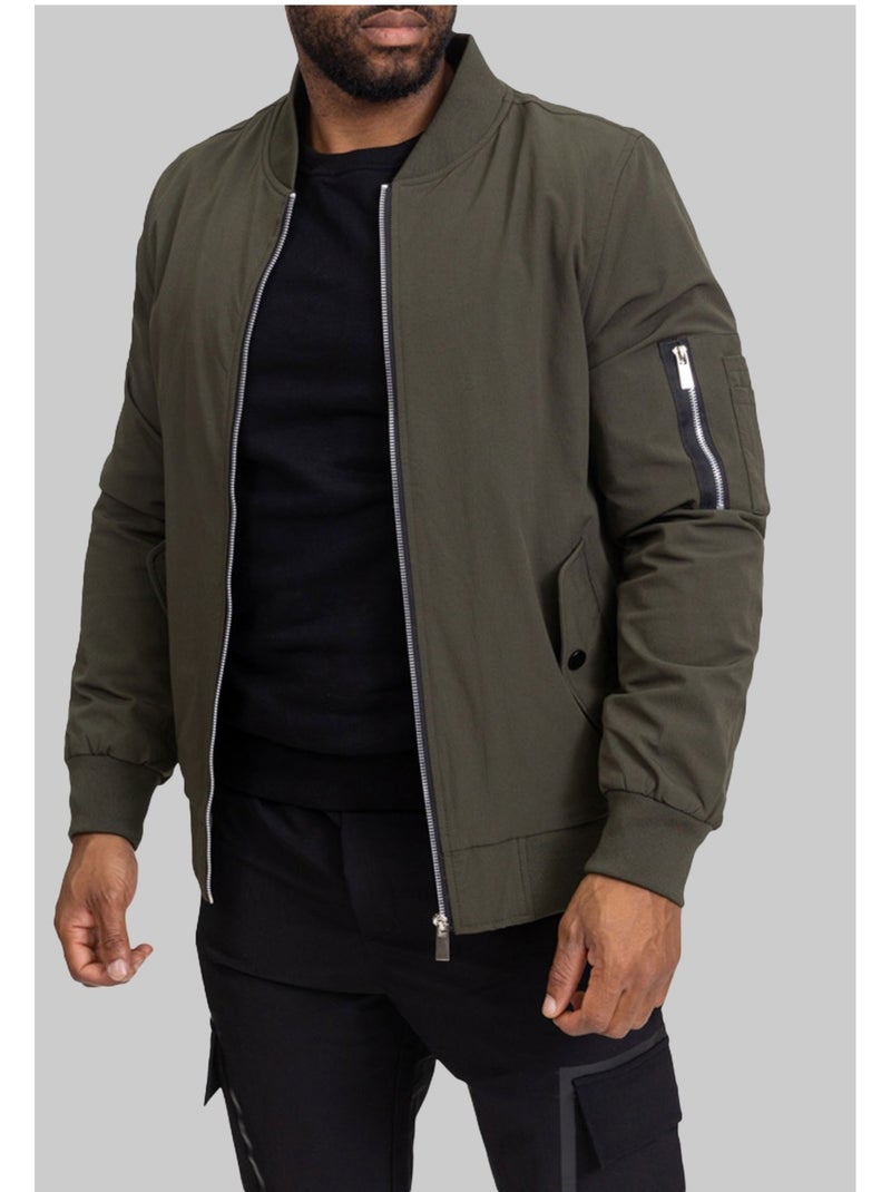 Giacca bomber Kebello Verde - Kiabi