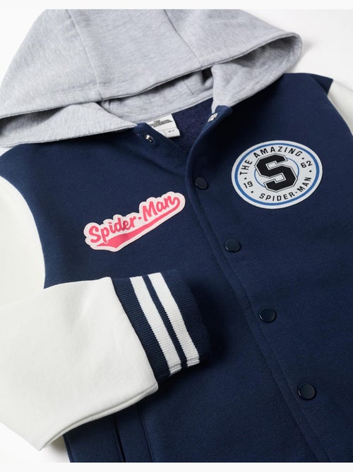 Giacca bomber spazzolata con cappuccio spider-man - Kiabi Giacca bomber spazzolata con cappuccio spider-man - Kiabi