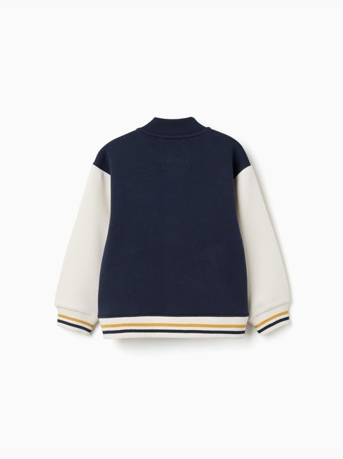Giacca bomber spazzolata con stampa - Kiabi Giacca bomber spazzolata con stampa - Kiabi