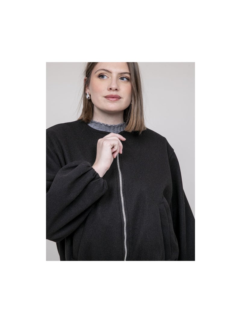 Giacca bombers UBELIA Nero - Kiabi