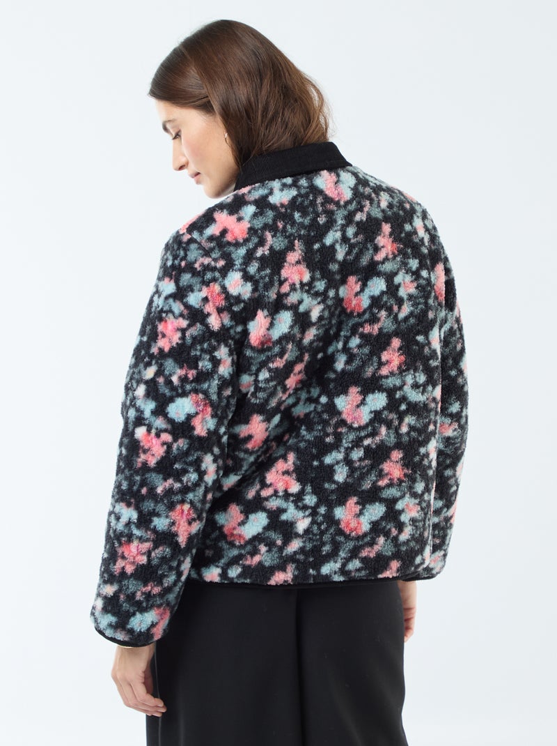 Giacca calda reversibile Kaki - Kiabi