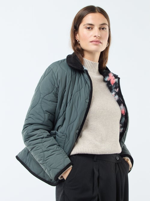 Giacca calda reversibile - Kiabi