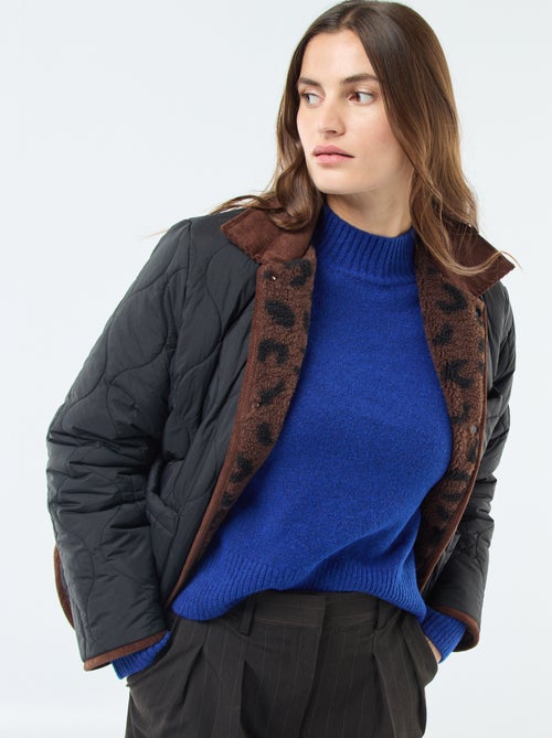 Giacca calda reversibile - Kiabi