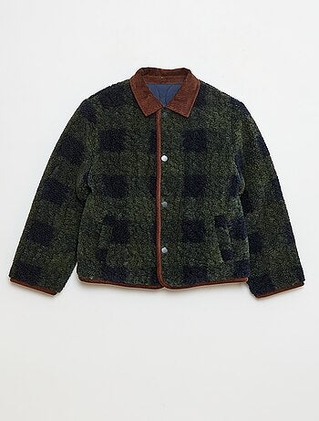 Giacca calda stile workwear reversibile