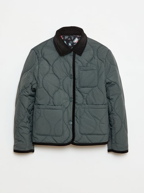 Giacca calda stile workwear reversibile - Kiabi