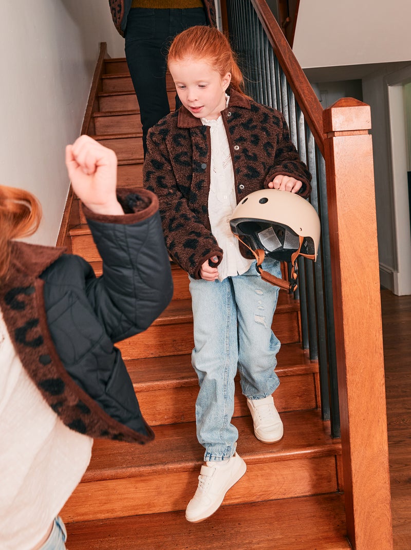 Giacca calda stile workwear reversibile Nero - Kiabi