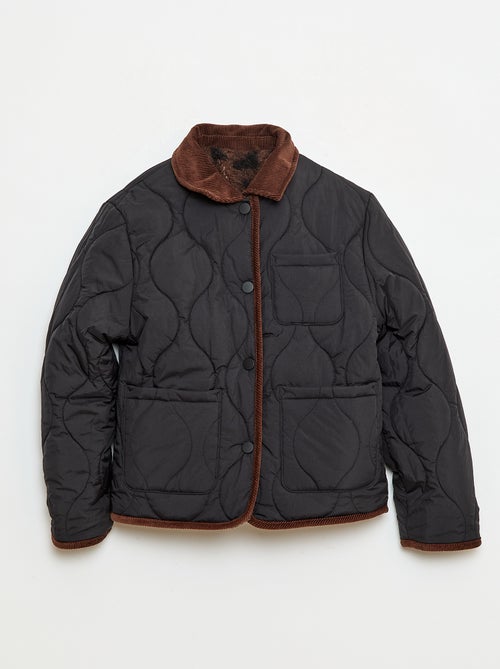 Giacca calda stile workwear reversibile - Kiabi