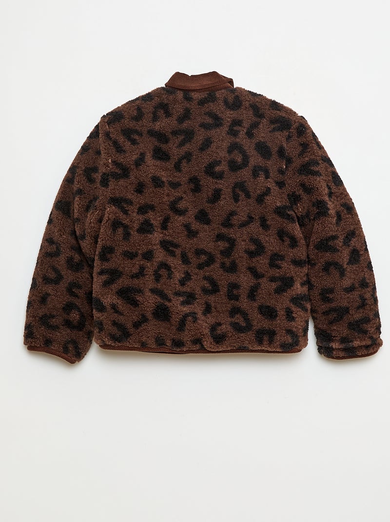 Giacca calda stile workwear reversibile Nero - Kiabi