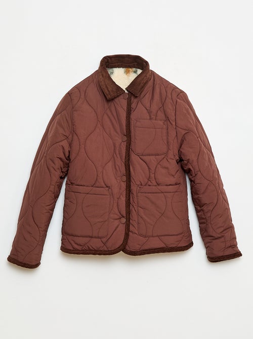 Giacca calda stile workwear reversibile - Kiabi