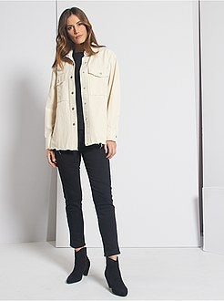 Giacca camicia in denim - Kiabi