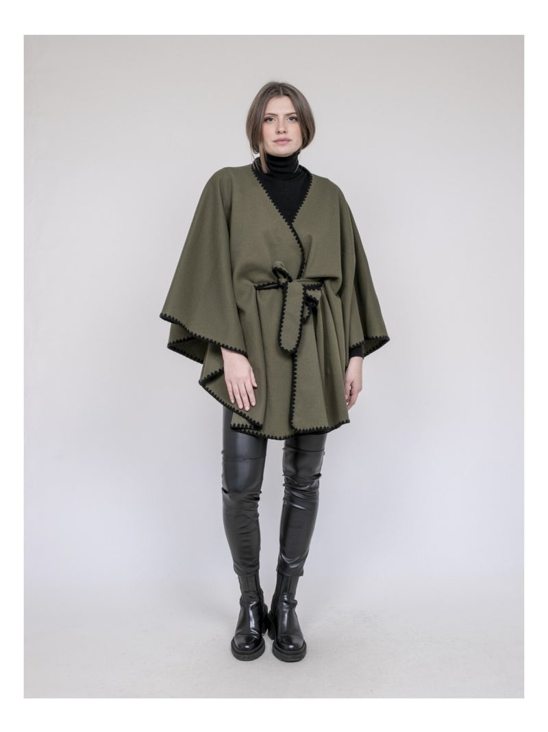 Giacca cape ULILA Cachi - Kiabi