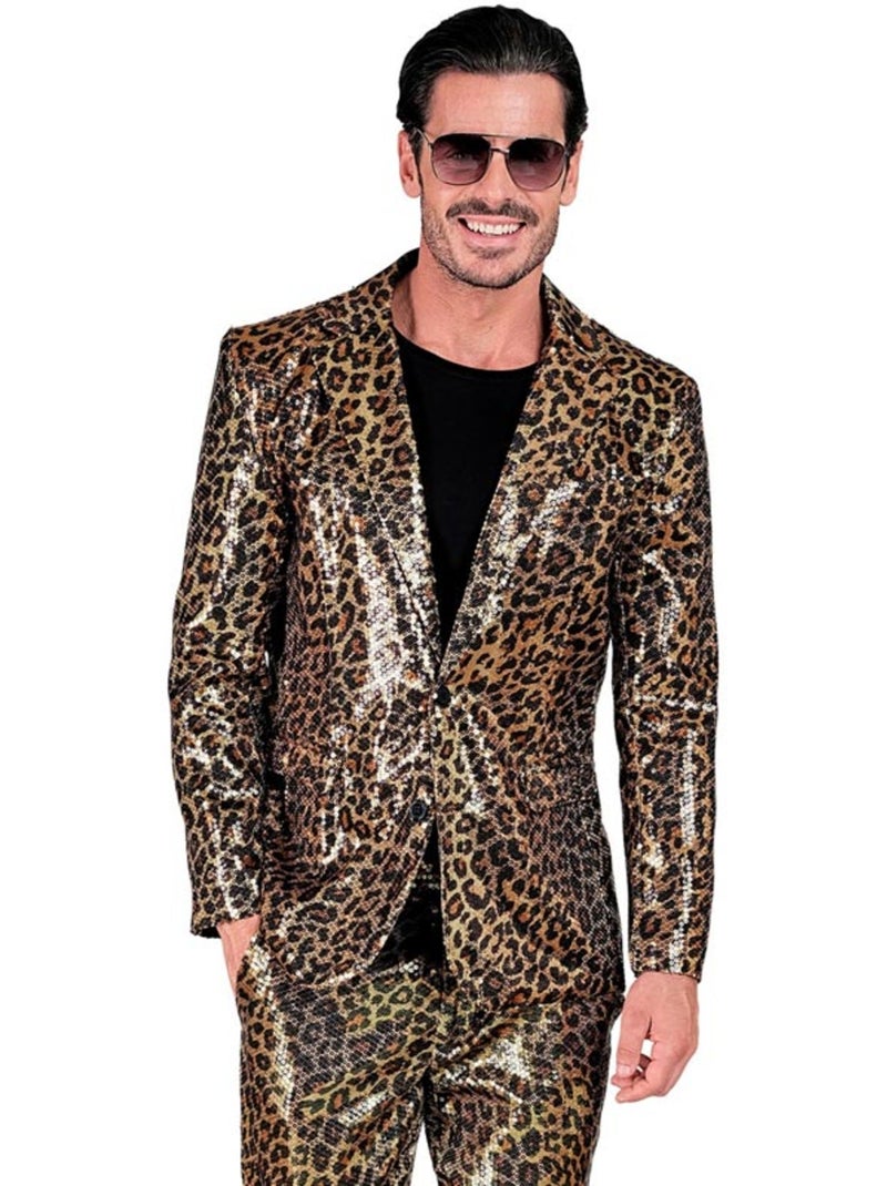 Giacca classica con stampa leopardata per costumi o feste. Multicolore - Kiabi