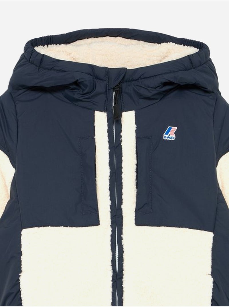 Giacca con cappuccio - k-way Ecru - Kiabi