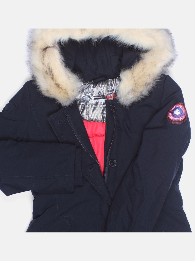Giacca con cappuccio - Paragoose Blu scuro - Kiabi