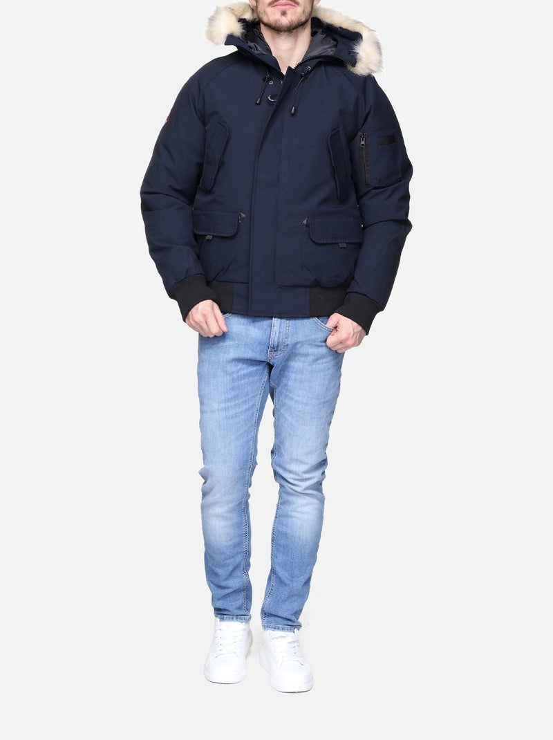 Giacca con cappuccio - paragoose Blu scuro - Kiabi
