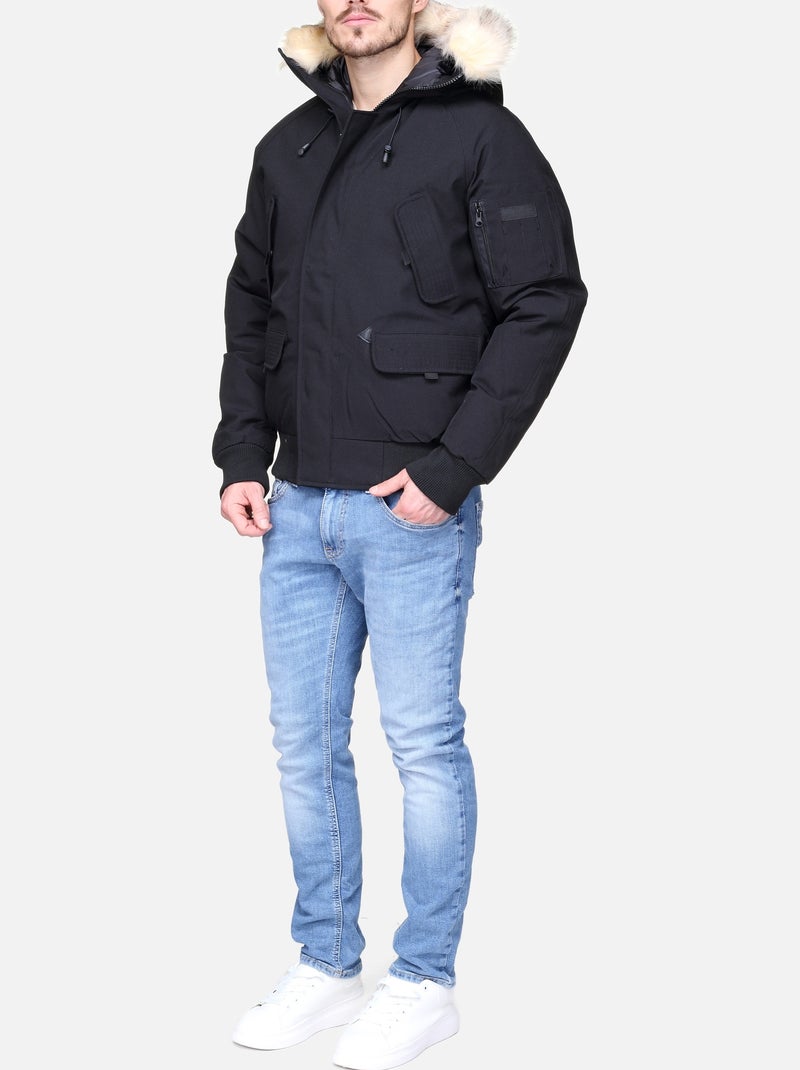 Giacca con cappuccio - paragoose Nero - Kiabi