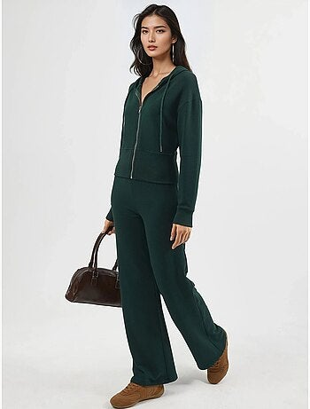 Giacca con cappuccio a maniche lunghe con zip busem